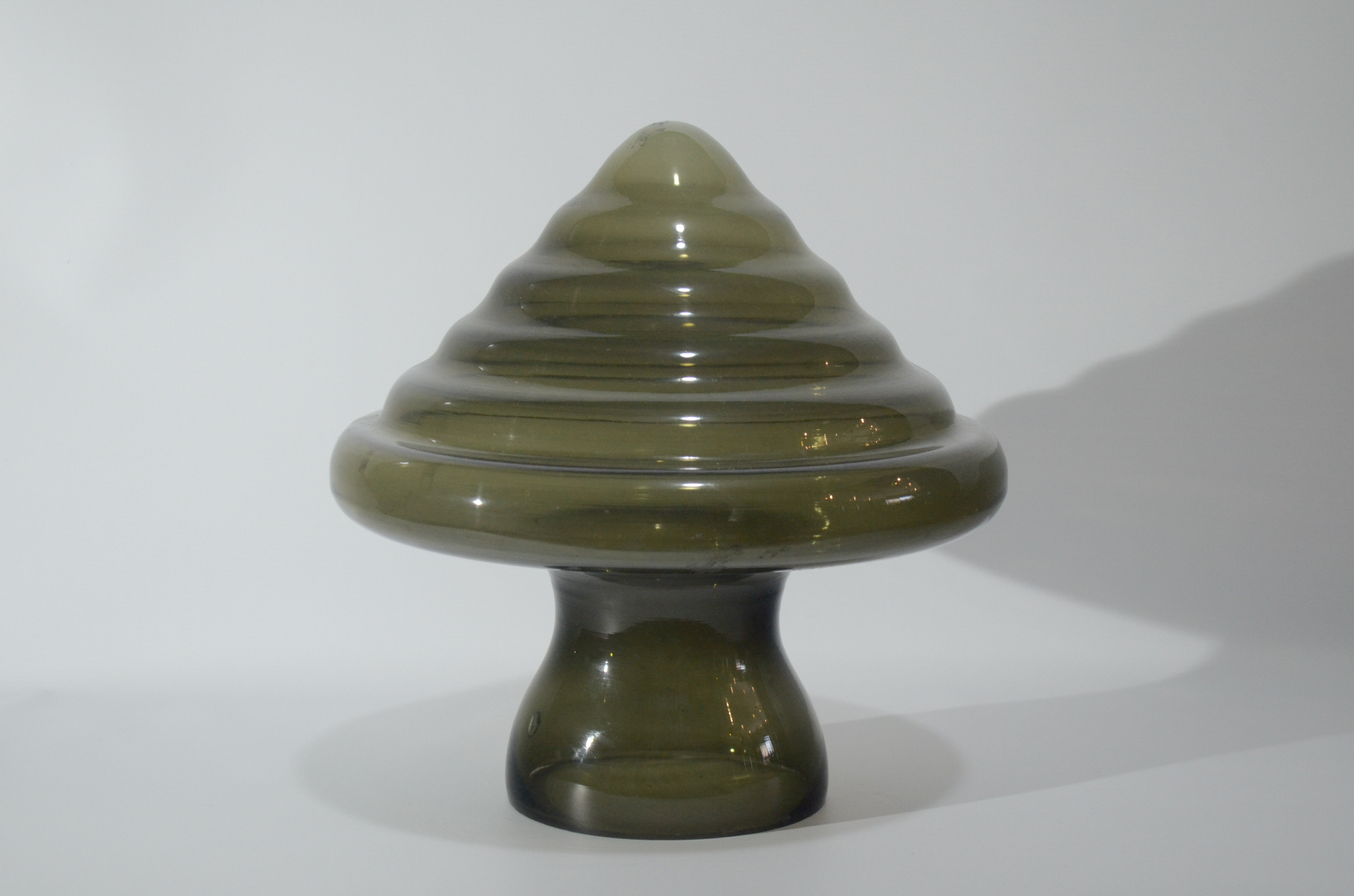 velador neo vidrio fume