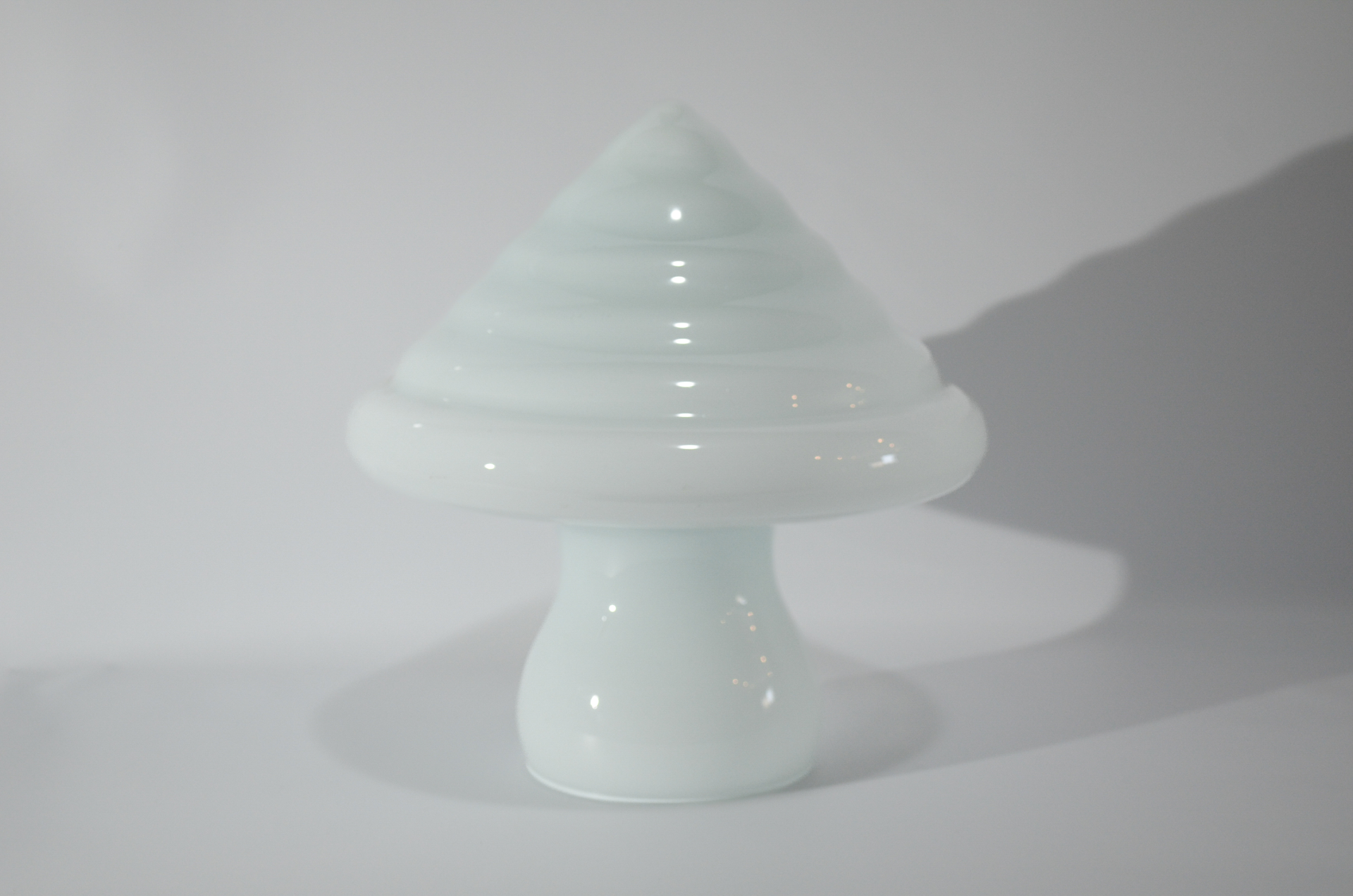 velador neo vidrio opal